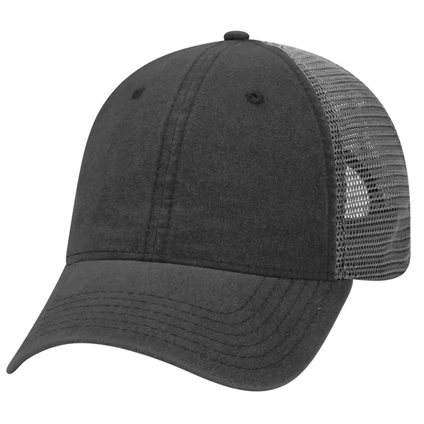 6Panel Garment Washed Cotton Twill/Mesh Back Low Profile Cap - 6Panel Garment Washed Cotton Twill/Mesh Back Low Profile Cap - Image 21 of 54