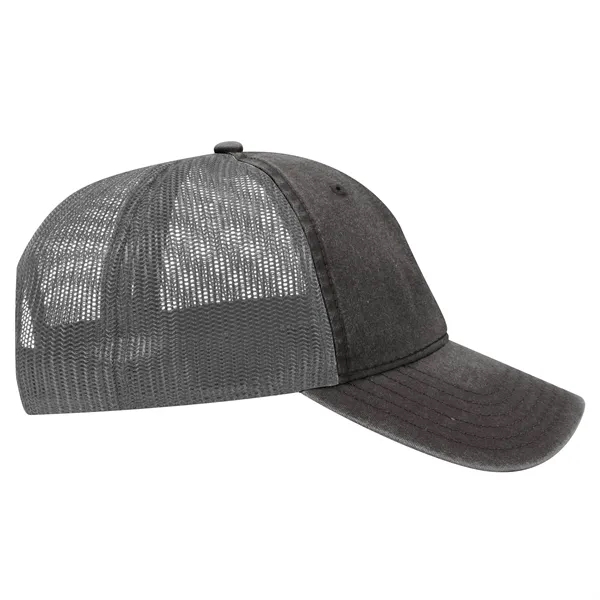 6Panel Garment Washed Cotton Twill/Mesh Back Low Profile Cap - 6Panel Garment Washed Cotton Twill/Mesh Back Low Profile Cap - Image 23 of 54