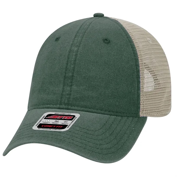 6Panel Garment Washed Cotton Twill/Mesh Back Low Profile Cap - 6Panel Garment Washed Cotton Twill/Mesh Back Low Profile Cap - Image 39 of 54