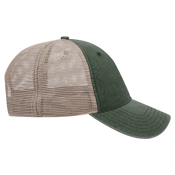 6Panel Garment Washed Cotton Twill/Mesh Back Low Profile Cap - 6Panel Garment Washed Cotton Twill/Mesh Back Low Profile Cap - Image 41 of 54