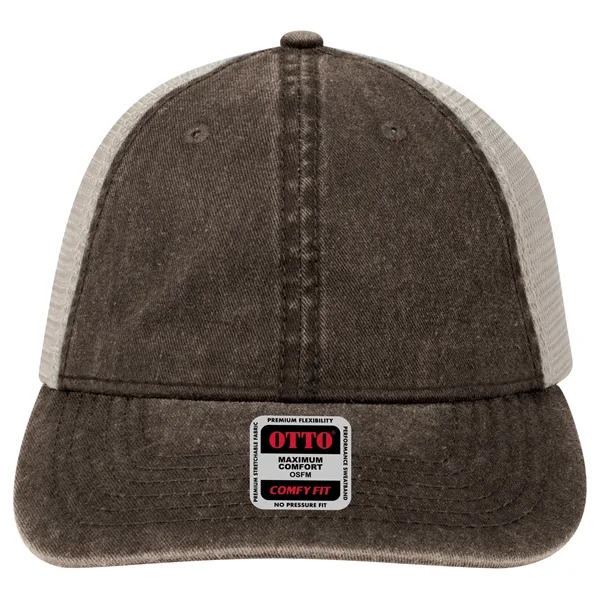 6Panel Garment Washed Cotton Twill/Mesh Back Low Profile Cap - 6Panel Garment Washed Cotton Twill/Mesh Back Low Profile Cap - Image 61 of 78