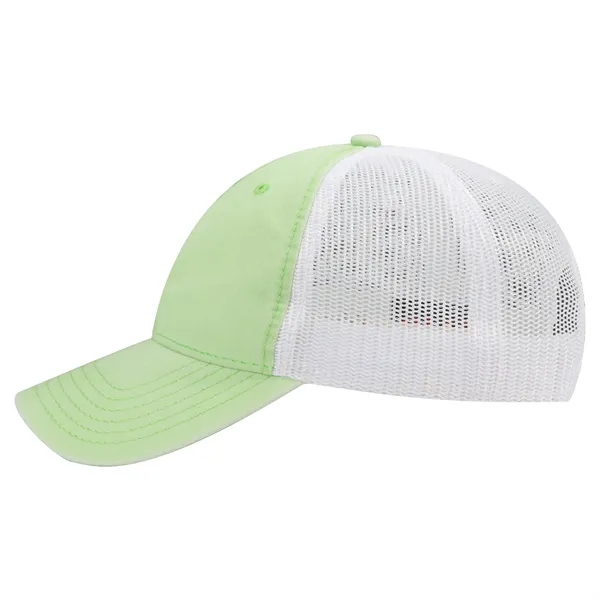 6Panel Garment Washed Cotton Twill/Mesh Back Low Profile Cap - 6Panel Garment Washed Cotton Twill/Mesh Back Low Profile Cap - Image 77 of 78