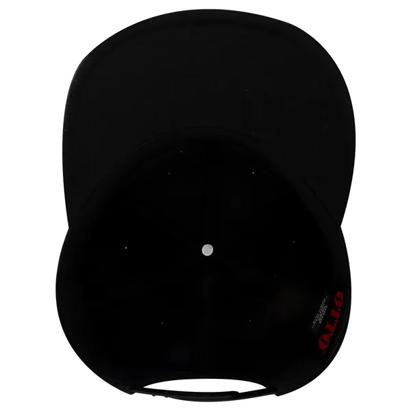 Wool Blend Twill Round Flat Visor "SNAP" 6 Panel Hat - Wool Blend Twill Round Flat Visor "SNAP" 6 Panel Hat - Image 164 of 193