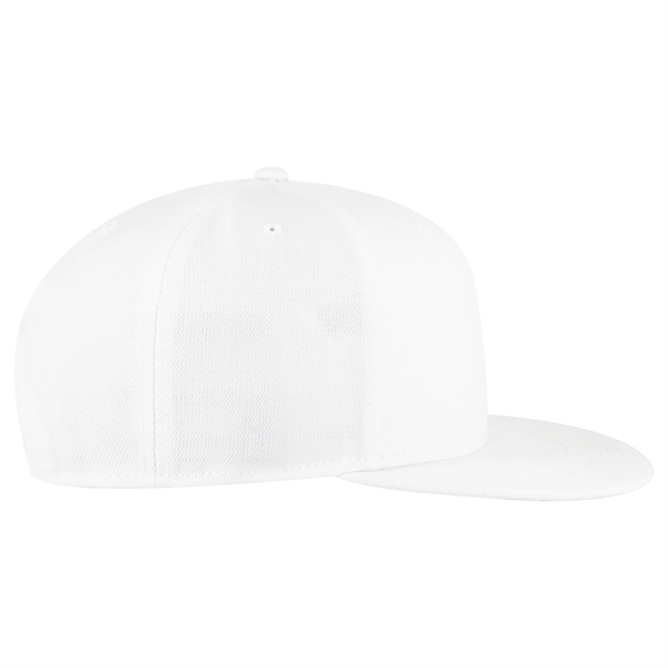 Wool Blend Twill Round Flat Visor "SNAP" 6 Panel Hat - Wool Blend Twill Round Flat Visor "SNAP" 6 Panel Hat - Image 163 of 193