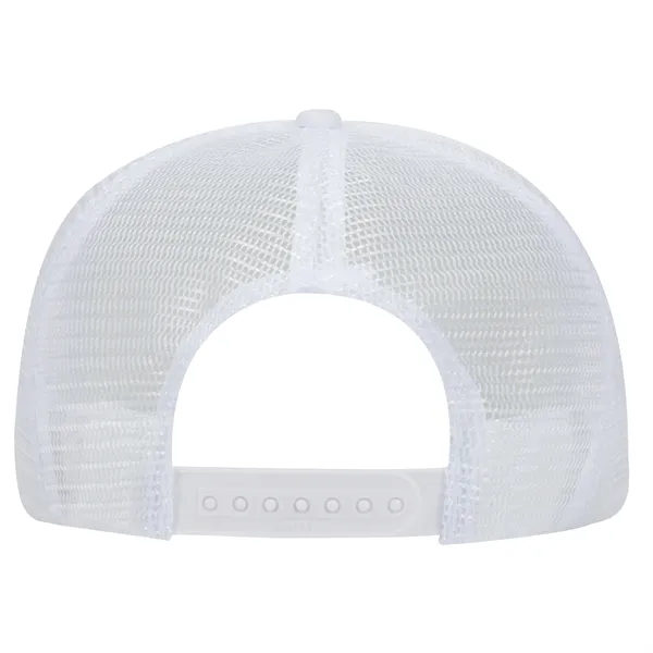 Polyester Foam/Round Visor "SNAP" 5 Panel Mesh Back Hat - Polyester Foam/Round Visor "SNAP" 5 Panel Mesh Back Hat - Image 26 of 48