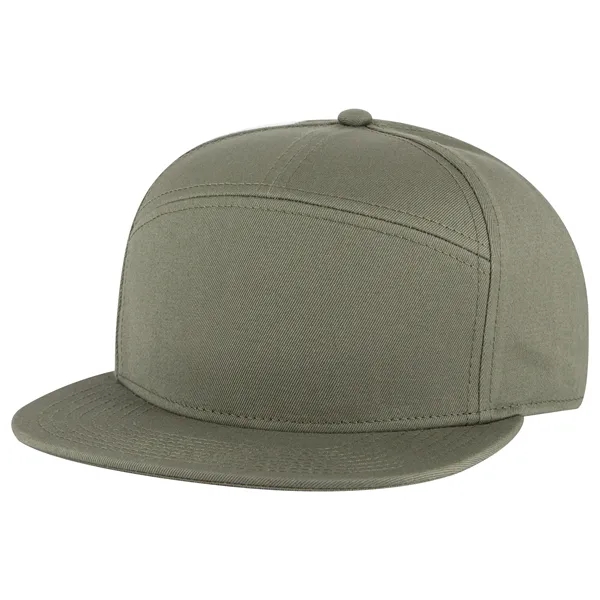 Snap 7 Panel Mid Profile Snapback Hat - Snap 7 Panel Mid Profile Snapback Hat - Image 18 of 56