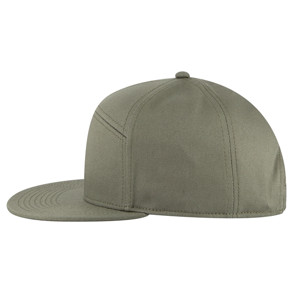 Snap 7 Panel Mid Profile Snapback Hat - Snap 7 Panel Mid Profile Snapback Hat - Image 20 of 56