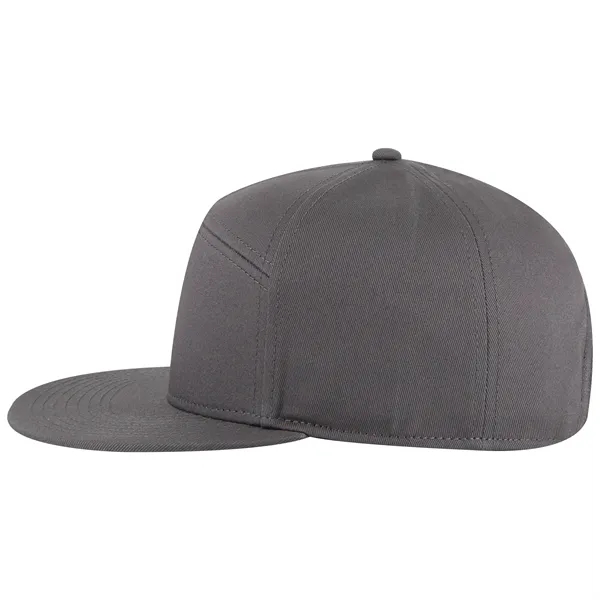 Snap 7 Panel Mid Profile Snapback Hat - Snap 7 Panel Mid Profile Snapback Hat - Image 27 of 56