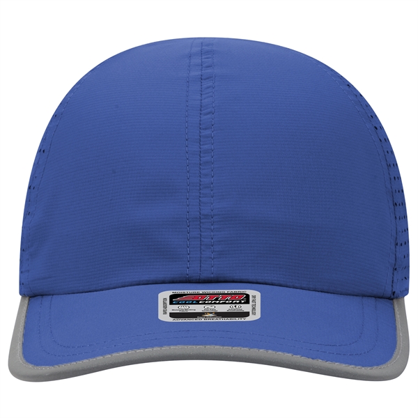 6 Panel Pongee Back with Reflective Binding Trim Visor - 6 Panel Pongee Back with Reflective Binding Trim Visor - Image 3 of 79