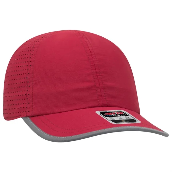 6 Panel Pongee Back with Reflective Binding Trim Visor - 6 Panel Pongee Back with Reflective Binding Trim Visor - Image 8 of 79