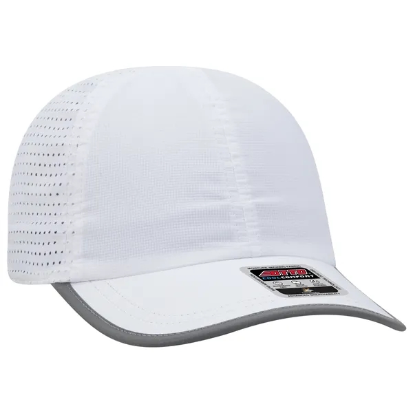 6 Panel Pongee Back with Reflective Binding Trim Visor - 6 Panel Pongee Back with Reflective Binding Trim Visor - Image 38 of 79