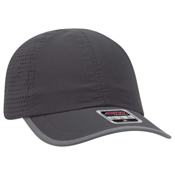 6 Panel Pongee Back with Reflective Binding Trim Visor - 6 Panel Pongee Back with Reflective Binding Trim Visor - Image 44 of 79