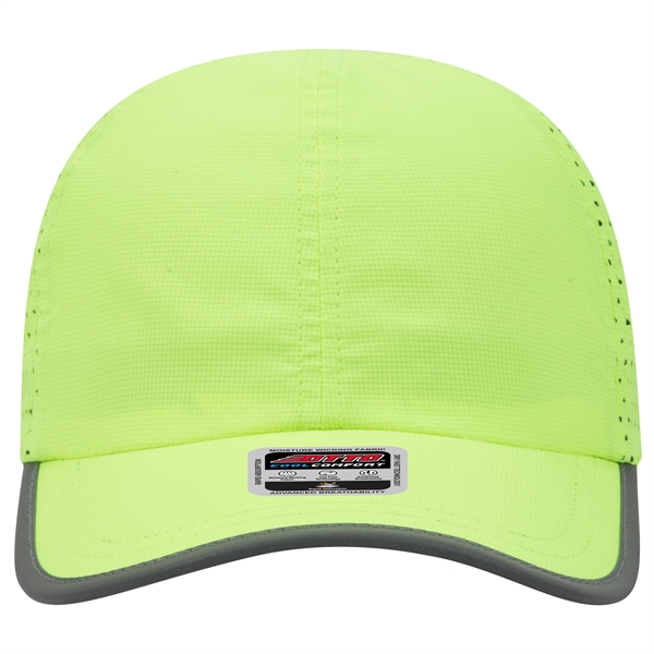 6 Panel Pongee Back with Reflective Binding Trim Visor - 6 Panel Pongee Back with Reflective Binding Trim Visor - Image 51 of 79