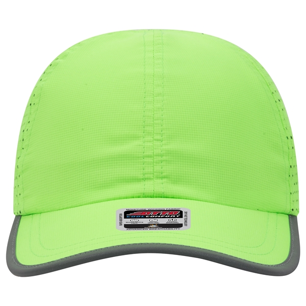 6 Panel Pongee Back with Reflective Binding Trim Visor - 6 Panel Pongee Back with Reflective Binding Trim Visor - Image 58 of 79