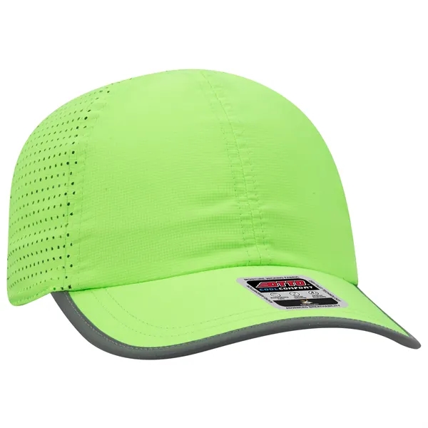 6 Panel Pongee Back with Reflective Binding Trim Visor - 6 Panel Pongee Back with Reflective Binding Trim Visor - Image 56 of 79