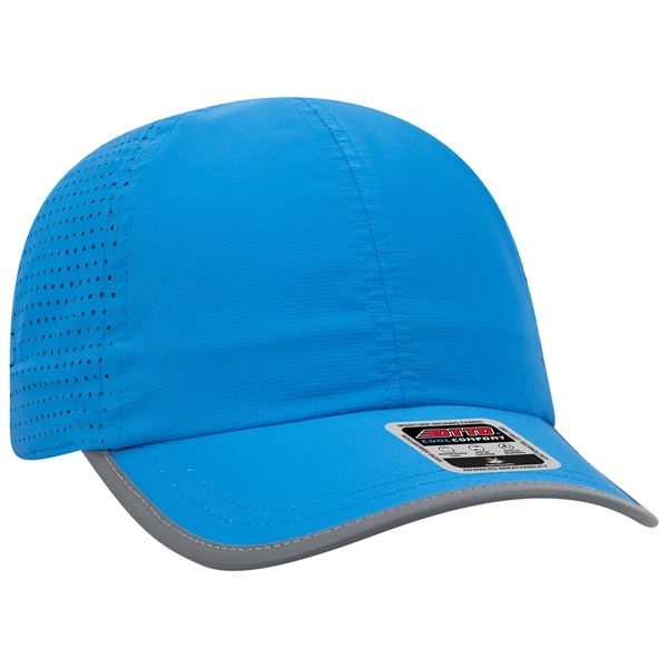 6 Panel Pongee Back with Reflective Binding Trim Visor - 6 Panel Pongee Back with Reflective Binding Trim Visor - Image 68 of 79