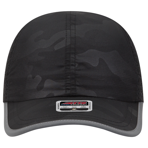 6 Panel Pongee Back with Reflective Binding Trim Visor - 6 Panel Pongee Back with Reflective Binding Trim Visor - Image 76 of 79