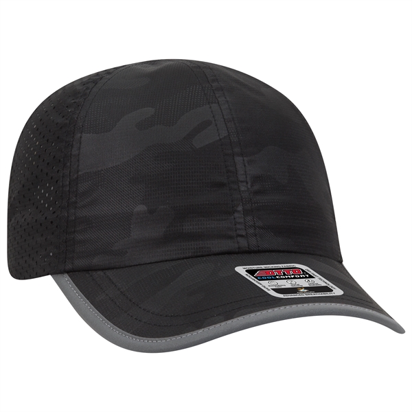 6 Panel Pongee Back with Reflective Binding Trim Visor - 6 Panel Pongee Back with Reflective Binding Trim Visor - Image 74 of 79