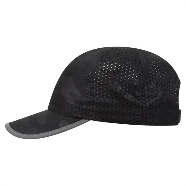 6 Panel Pongee Back with Reflective Binding Trim Visor - 6 Panel Pongee Back with Reflective Binding Trim Visor - Image 78 of 79