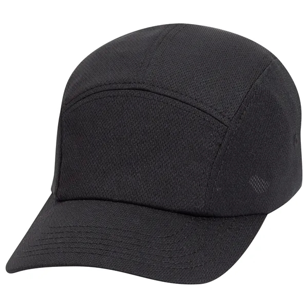 Cool Comfort Polyester Mesh 5 Panel Running Hat - Cool Comfort Polyester Mesh 5 Panel Running Hat - Image 4 of 6