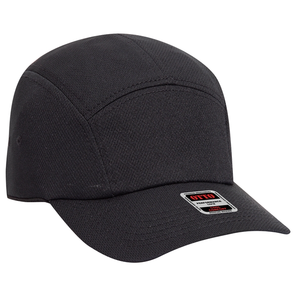 Cool Comfort Polyester Mesh 5 Panel Running Hat - Cool Comfort Polyester Mesh 5 Panel Running Hat - Image 1 of 6