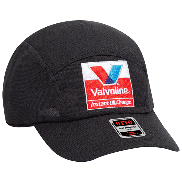 Cool Comfort Polyester Mesh 5 Panel Running Hat - Cool Comfort Polyester Mesh 5 Panel Running Hat - Image 0 of 6