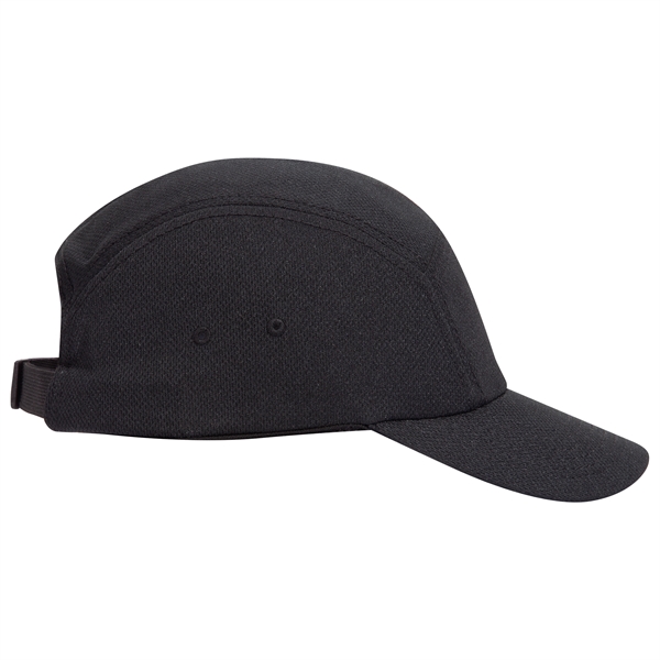 Cool Comfort Polyester Mesh 5 Panel Running Hat - Cool Comfort Polyester Mesh 5 Panel Running Hat - Image 6 of 6