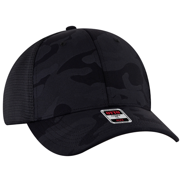 OTTO Flex 6-Panel Mesh Back Trucker Hat - OTTO Flex 6-Panel Mesh Back Trucker Hat - Image 4 of 22