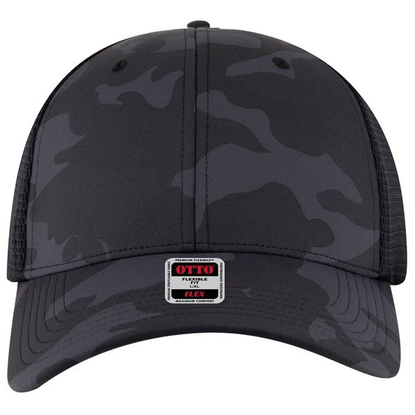 OTTO Flex 6-Panel Mesh Back Trucker Hat - OTTO Flex 6-Panel Mesh Back Trucker Hat - Image 17 of 22