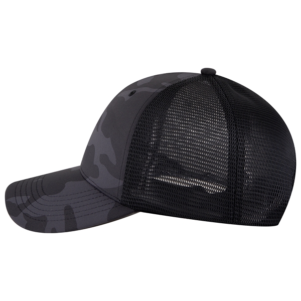 OTTO Flex 6-Panel Mesh Back Trucker Hat - OTTO Flex 6-Panel Mesh Back Trucker Hat - Image 21 of 22