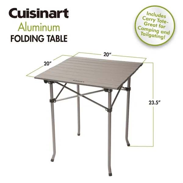 Cuisinart Outdoors® Aluminum Folding Prep Table - Cuisinart Outdoors® Aluminum Folding Prep Table - Image 5 of 7