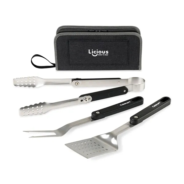 Cuisinart Outdoors® 4-Piece Folding Grill Tool Set - Cuisinart Outdoors® 4-Piece Folding Grill Tool Set - Image 0 of 9