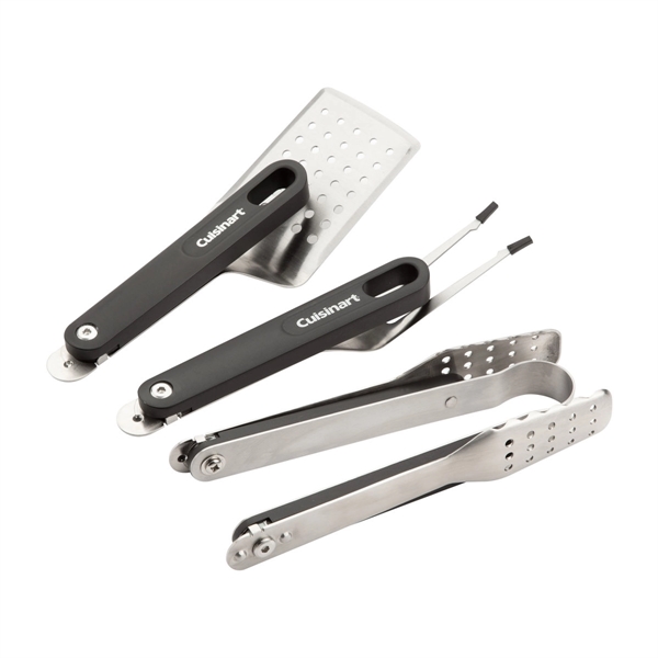 Cuisinart Outdoors® 4-Piece Folding Grill Tool Set - Cuisinart Outdoors® 4-Piece Folding Grill Tool Set - Image 3 of 9