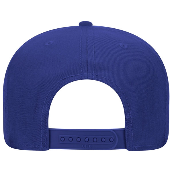 6 Panel Alternative Wool Twill Square Visor Snapback hat - 6 Panel Alternative Wool Twill Square Visor Snapback hat - Image 2 of 48