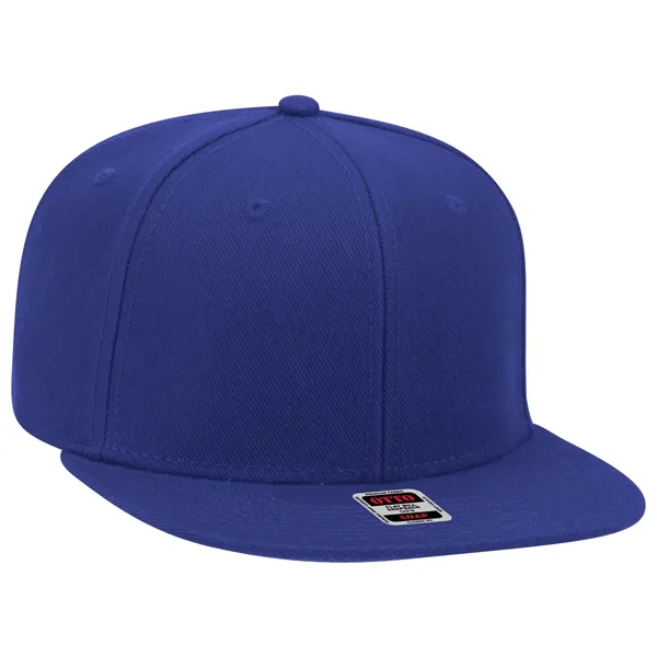 6 Panel Alternative Wool Twill Square Visor Snapback hat - 6 Panel Alternative Wool Twill Square Visor Snapback hat - Image 1 of 48