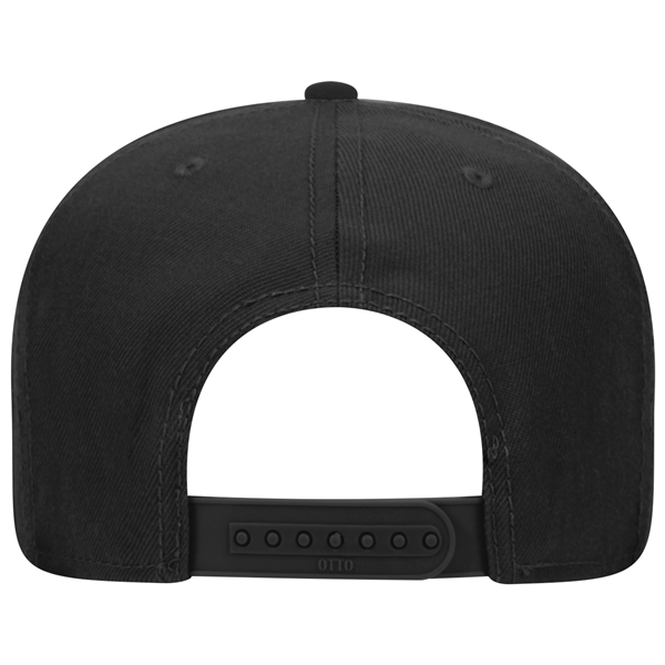 6 Panel Alternative Wool Twill Square Visor Snapback hat - 6 Panel Alternative Wool Twill Square Visor Snapback hat - Image 14 of 48