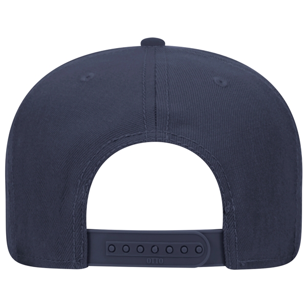 6 Panel Alternative Wool Twill Square Visor Snapback hat - 6 Panel Alternative Wool Twill Square Visor Snapback hat - Image 20 of 48