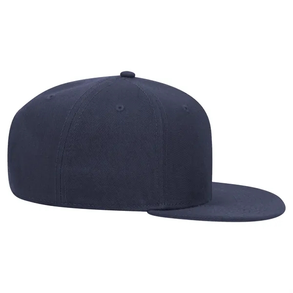 6 Panel Alternative Wool Twill Square Visor Snapback hat - 6 Panel Alternative Wool Twill Square Visor Snapback hat - Image 24 of 48