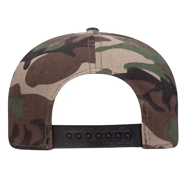 6 Panel Alternative Wool Twill Square Visor Snapback hat - 6 Panel Alternative Wool Twill Square Visor Snapback hat - Image 38 of 48