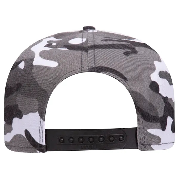 6 Panel Alternative Wool Twill Square Visor Snapback hat - 6 Panel Alternative Wool Twill Square Visor Snapback hat - Image 44 of 48