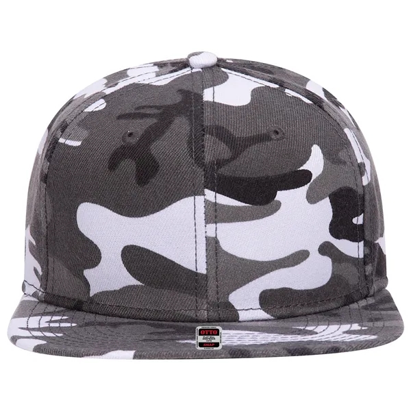 6 Panel Alternative Wool Twill Square Visor Snapback hat - 6 Panel Alternative Wool Twill Square Visor Snapback hat - Image 45 of 48
