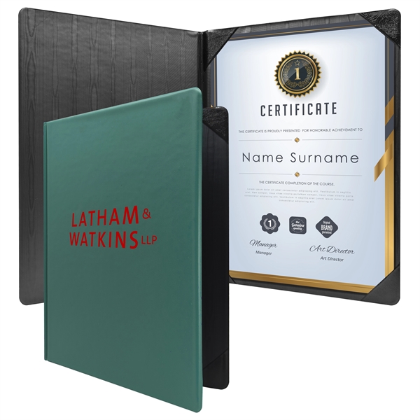 Diploma Holder Padded Portrait - Diploma Holder Padded Portrait - Image 1 of 7