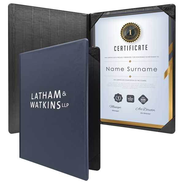 Diploma Holder Padded Portrait - Diploma Holder Padded Portrait - Image 2 of 7
