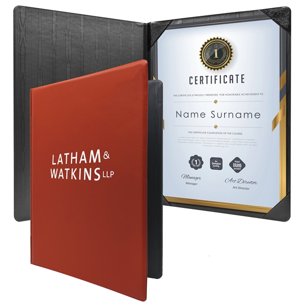 Diploma Holder Padded Portrait - Diploma Holder Padded Portrait - Image 3 of 7