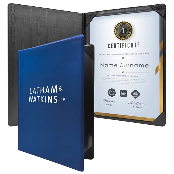 Diploma Holder Padded Portrait - Diploma Holder Padded Portrait - Image 4 of 7