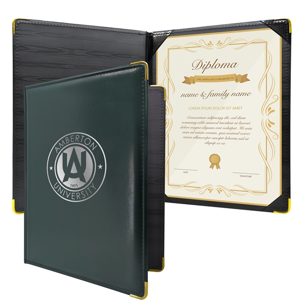 Diploma Holder Deluxe Portrait - Diploma Holder Deluxe Portrait - Image 2 of 4