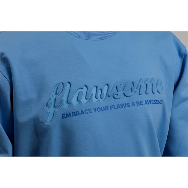 Debossed Midweight Pull Over Hoodie Sweatshirt - Debossed Midweight Pull Over Hoodie Sweatshirt - Image 0 of 5