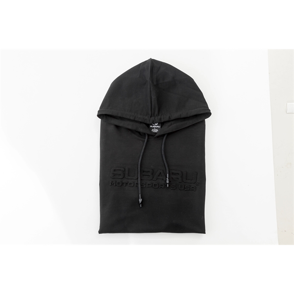 Debossed Heavyweight Pull Over Hoodie Sweatshirt - Debossed Heavyweight Pull Over Hoodie Sweatshirt - Image 2 of 4