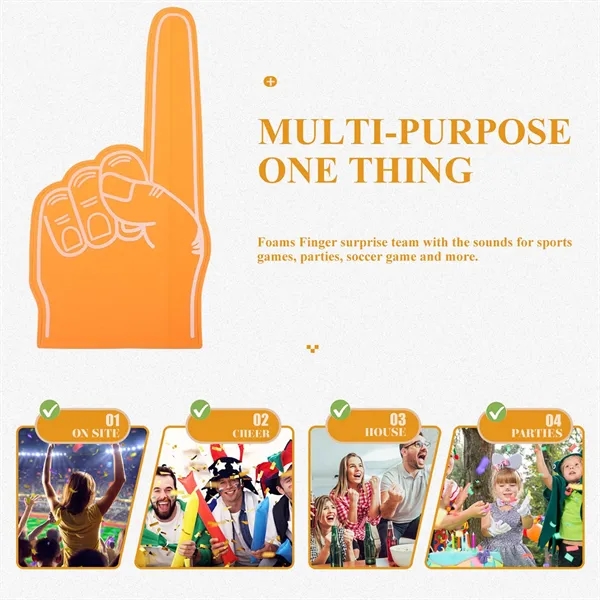 Giant Foam Fingers Blank - Giant Foam Fingers Blank - Image 4 of 4