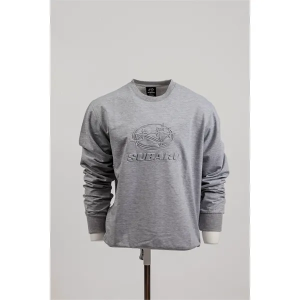 Embossed Midweight Crewneck Sweatshirt - Embossed Midweight Crewneck Sweatshirt - Image 0 of 6